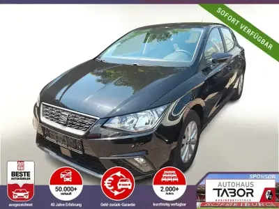Gebraucht Seat Ibiza Style 110 PS (80 kW) 2021 Schwarz metallic Kleinwagen