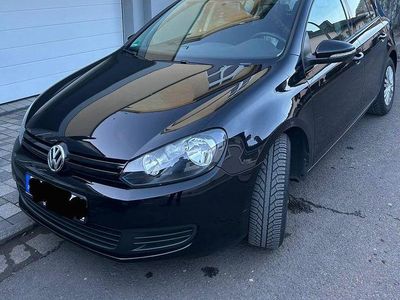 Gebraucht VW Golf VI Trendline 80 PS (58 kW) 2010 Schwarz Kleinwagen
