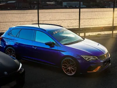 Gebraucht Seat Leon CUPRA 380 PS (279 kW) 2019 Blau Kombi