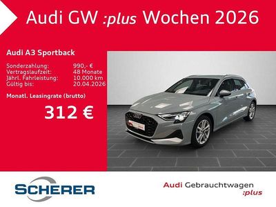 Gebraucht Audi A3 Ambiente 150 PS (110 kW) 2025 Pfeilgrau perleffekt (metallic) Limousine