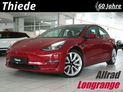 Gebraucht Tesla Model 3 Long Range AWD 366 kW (498 PS) 2022 Pearl white multicoat Limousine