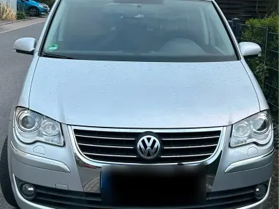 Gebraucht VW Touran Pro 109 PS (80 kW) 2007 Silber Van / Kleinbus