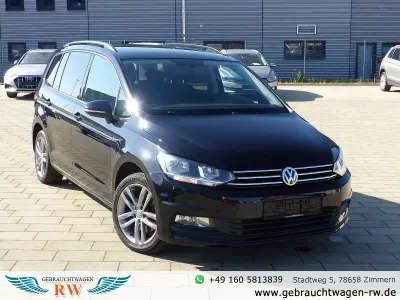 Gebraucht VW Touran Comfortline 110 PS (80 kW) 2016 Schwarz Van / Kleinbus