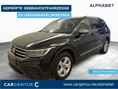 Gebraucht VW Tiguan Allspace Life 150 PS (110 kW) 2022 Schwarz SUV