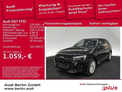 Gebraucht Audi SQ7 Ambiente 507 PS (372 kW) 2025 Mythosschwarz metallic SUV