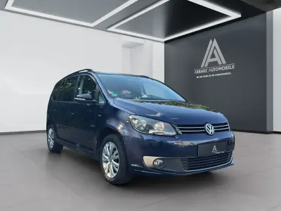 Gebraucht VW Touran Match 140 PS (102 kW) 2012 Blau Van / Kleinbus