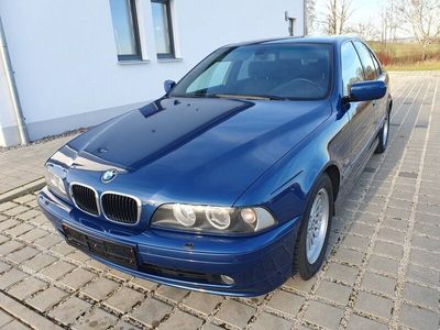 gebraucht BMW 525 i E39 Facelift Topasblau-Metallic, Xenon, Standheizung