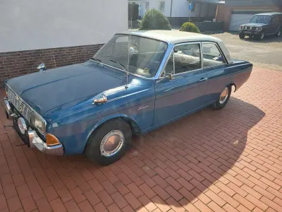 Gebraucht Ford Taunus 69 PS (50 kW) 1966 Blau Limousine