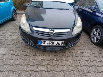 Gebraucht Opel Corsa 90 PS (66 kW) 2008 Schwarz Kleinwagen