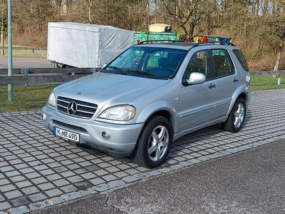 Gebraucht Mercedes ML55 AMG AMG 347 PS (255 kW) 2001 Silber SUV