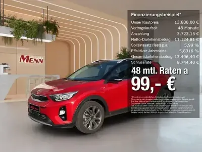 Brugt Kia Stonic Platinum Edition 120 HK (88 kW) 2018 Hvid SUV