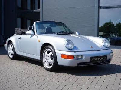 Gebraucht Porsche 911 Carrera 4 Cabriolet 250 PS (183 kW) 1993 Silber Cabrio