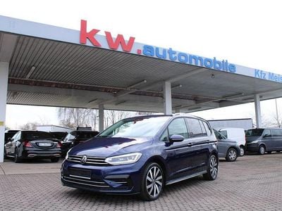 Usata VW Touran R-line 150 CV (110 kW) 2020 Blu Monovolume