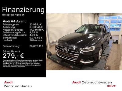 Gebraucht Audi A4 Advanced Plus 163 PS (119 kW) 2022 Mythosschwarz metallic Kombi