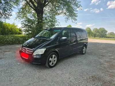 Używany Mercedes Viano 163 KM (119 kW) 2011 Czarny Minivan