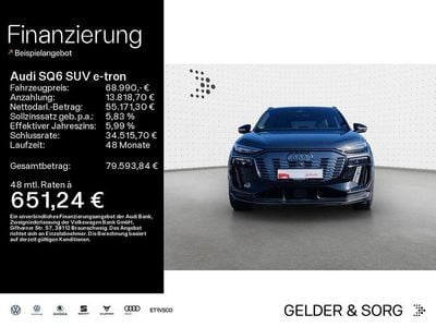 Gebraucht Audi SQ6 e-tron Ambiente 359 kW (489 PS) 2024 Daytonagrau perleffekt SUV