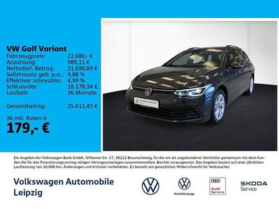 Gebraucht VW Golf VIII Life 131 PS (96 kW) 2024 Grau Kombi