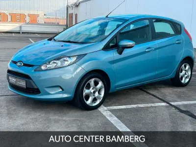 Gebraucht Ford Fiesta Trend 82 PS (60 kW) 2009 Blau Limousine