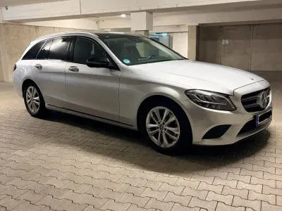 Brugt Mercedes C200 Avantgarde 150 HK (110 kW) 2018 Sølv Stationcar