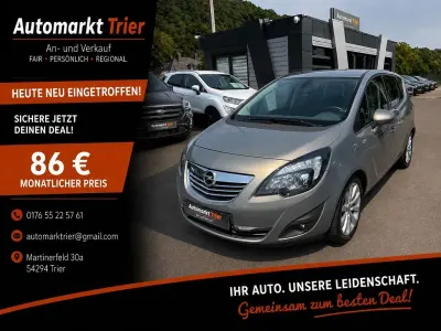 Gebraucht Opel Meriva 101 PS (74 kW) 2012 Grau Van / Kleinbus