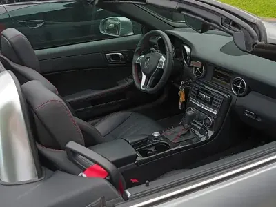 Gebraucht Mercedes SLK250 AMG Edition 1 204 PS (150 kW) 2011 Silber Cabrio