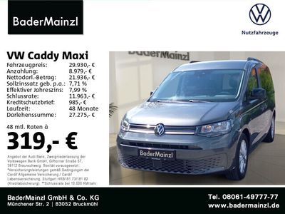 gebraucht VW Caddy Maxi Life 7-Sitzer 2,0 l 90 kW TDI EU6 SCR Frontantrieb 6-Gang Radst. 2970 mm