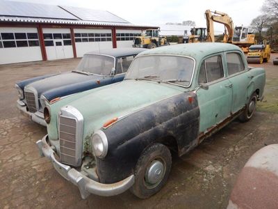 gebraucht Mercedes 219 von 1957 Teileträger/Gartendeko?