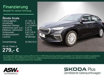 Gebraucht Skoda Scala Essence 116 PS (85 kW) 2025 Schwarz Kleinwagen