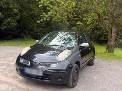 Gebraucht Nissan Micra 65 PS (47 kW) 2008 Schwarz Coupé