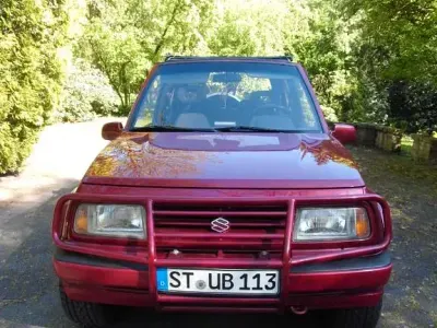 Używany Suzuki Vitara 80 KM (58 kW) 1992 Czerwony Kabriolet
