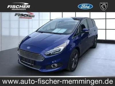Gebraucht Ford S-MAX Titanium 150 PS (110 kW) 2018 Blau Van / Kleinbus
