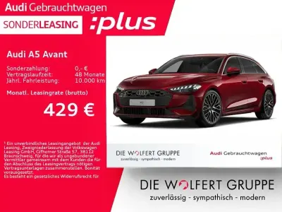 Gebraucht Audi A5 Sport 204 PS (150 kW) 2025 Grenadinerot metallic Kombi