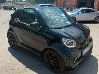 Gebraucht Smart ForTwo Cabrio Brabus 71 PS (52 kW) 2016 Schwarz Cabrio