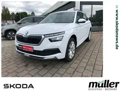 Gebraucht Skoda Kamiq Tour 150 PS (110 kW) 2023 Weiß (moonweiss metallic) SUV