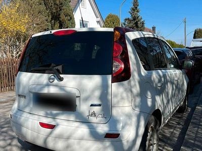 Begagnad Nissan Note 88 HK (64 kW) 2009 Vit Halvkombi