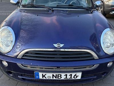 Gebraucht Mini One Cabriolet 90 PS (66 kW) 2004 Blau Cabrio