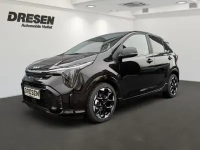 Neu Kia Picanto GT-Line 68 PS (50 kW) 2025 Abp)aurora black pearl (schwarz Kleinwagen