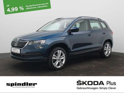 Second-hand Skoda Karoq Style 150 CP (110 kW) 2021 Albastru SUV