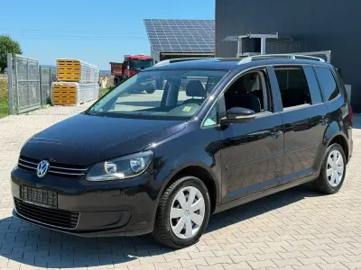 Gebraucht VW Touran Comfortline 140 PS (102 kW) 2011 Schwarz Van / Kleinbus
