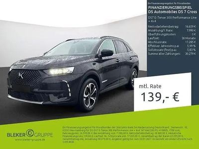 Usata DS Automobiles DS7 Crossback Performance Line Plus 300 CV (220 kW) 2022 Nero SUV