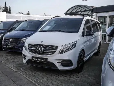 Gebraucht Mercedes V300 Exclusive 237 PS (174 kW) 2022 Weiß Van / Kleinbus