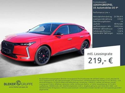 Gebraucht DS Automobiles DS4 Performance Line Plus 131 PS (96 kW) 2022 Lackierung peperoncino red/typ aussenverkleidung metalliclackierung Limousine