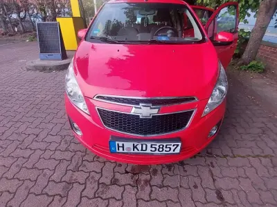 Gebraucht Chevrolet Spark 2013 Rot Kleinwagen