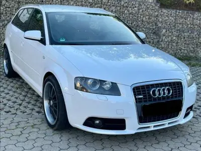 Gebraucht Audi A3 S-Line 170 PS (125 kW) 2007 Weiß Kleinwagen