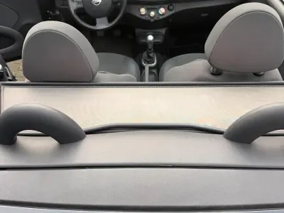 Gebraucht Nissan Micra 88 PS (64 kW) 2007 Schwarz Cabrio