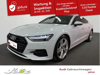 Gebraucht Audi A7 Sportback Ambiente 299 PS (219 kW) 2023 Weiß Kleinwagen