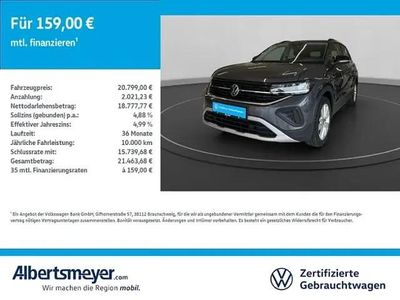 Usata VW T-Cross Goal 70 CV (51 kW) 2025 Grigio SUV