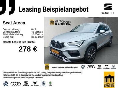 Gebraucht Seat Ateca Beats 150 PS (110 kW) 2024 Reflex silber metallic SUV