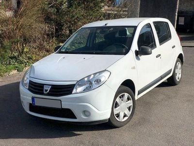 Gebraucht Dacia Sandero Ambiance 75 PS (55 kW) 2009 Weiß Limousine
