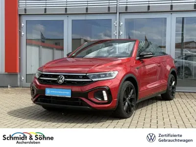 Gebraucht VW T-Roc Cabriolet R-line 150 PS (110 kW) 2022 Rot Cabrio